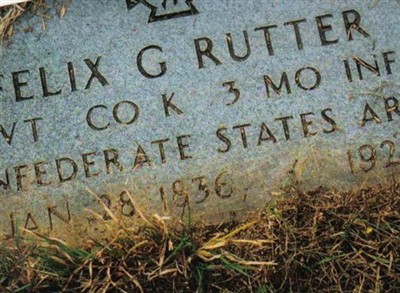 Felix G. Rutter on Sysoon