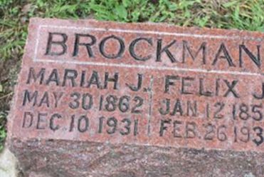 Felix Jefferson Brockman on Sysoon