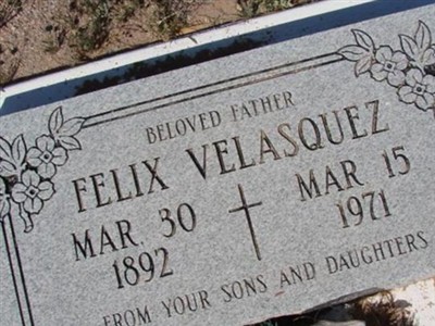 Felix Velasquez on Sysoon