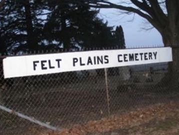 Felt Plains Cemetery on Sysoon