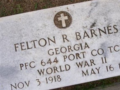 Felton R. Barnes on Sysoon