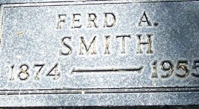 Ferd A Smith on Sysoon