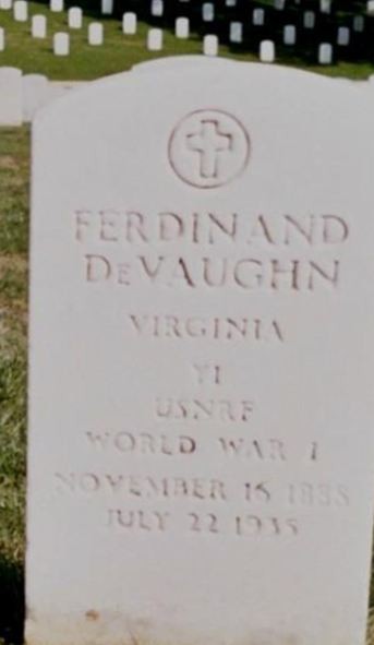 Ferdinand DeVaughn on Sysoon