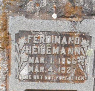 Ferdinand Heidemann on Sysoon