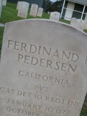 Ferdinand P Pedersen on Sysoon