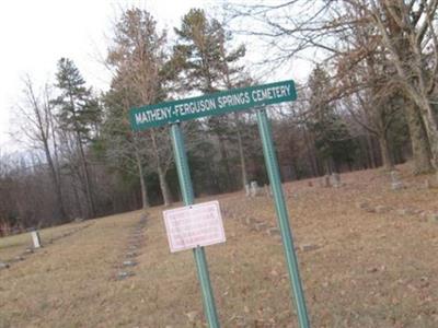 Ferguson Springs Cemetery on Sysoon