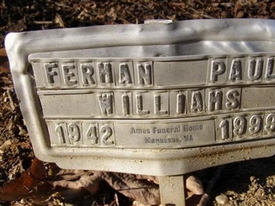 Ferman Paul Williams on Sysoon