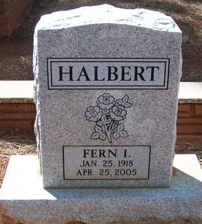 Fern I Halbert on Sysoon
