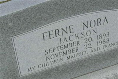 Ferne Nora Jackson on Sysoon