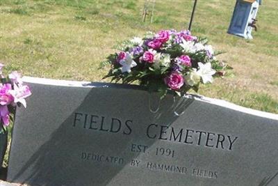 Fields Cemetery on Sysoon