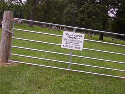 Fields Creek Cemetery on Sysoon