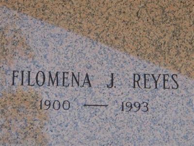 Filomena J Reyes on Sysoon
