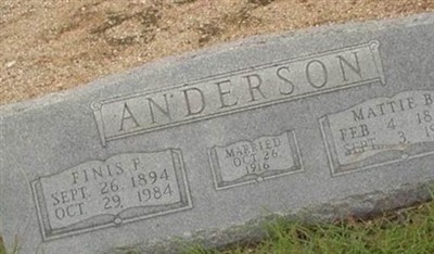 Finis Foster Anderson, Sr on Sysoon