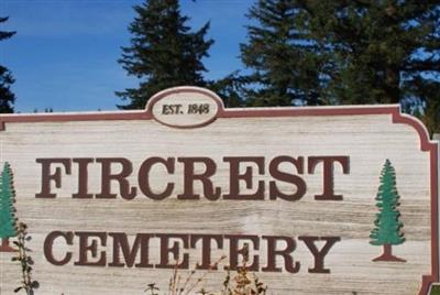 Fircrest Cemetery on Sysoon