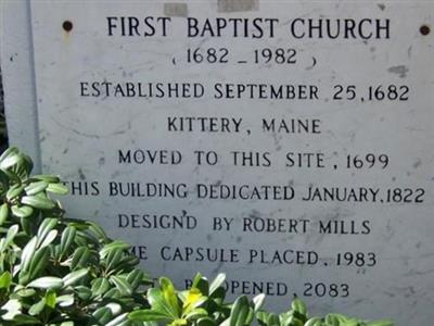 First Baptist Churchyard on Sysoon