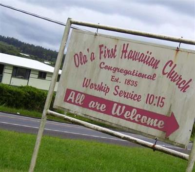 First Hawaiian Congregational Cemetery on Sysoon