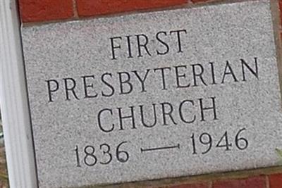 First Presbyterian Chuchyard on Sysoon
