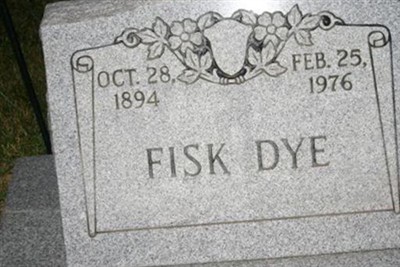 Fisk Dye on Sysoon