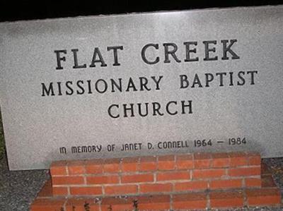 Flat Creek Cemetery on Sysoon