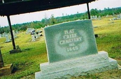 Flat Creek Cemetery on Sysoon