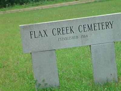 Flax Creek Cemetery on Sysoon