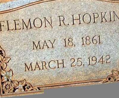 Flemon R Hopkins on Sysoon