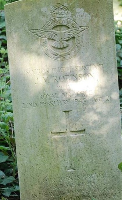 Flight Sergeant ( Pilot ) John Victor Robinson on Sysoon