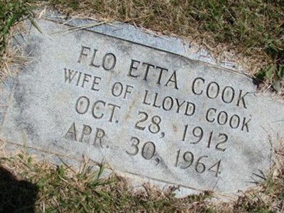 Flo Etta Cook on Sysoon