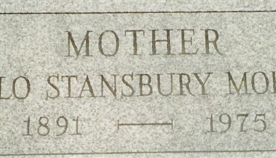 Flo Stansbury Mohr on Sysoon