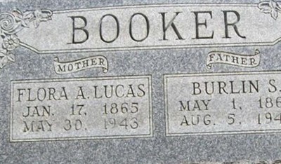Flora Ann Lucas Booker on Sysoon