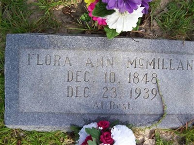 Flora Ann McMillan on Sysoon