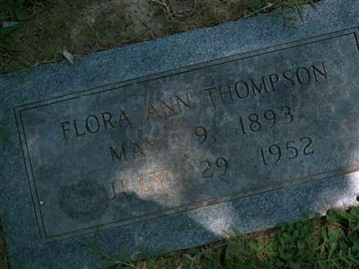 Flora Ann Thompson on Sysoon