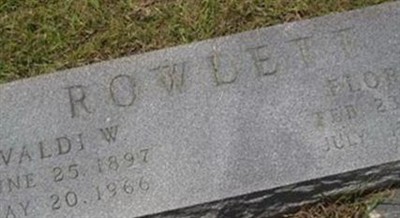 Flora B. Rowlett on Sysoon