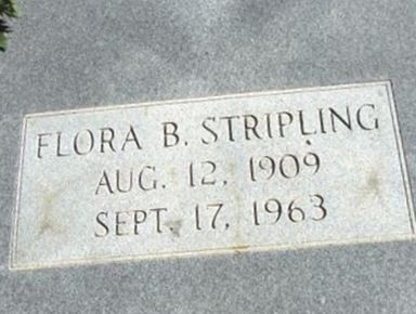 Flora B. Stripling on Sysoon