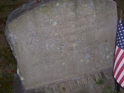 Flora C Hartshorn Tolman on Sysoon
