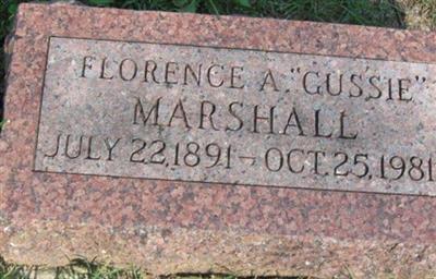 Florence A. "Gussie" Marshall on Sysoon