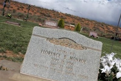 Florence Button Monroe on Sysoon