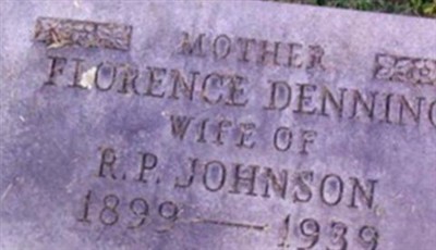 Florence Denning Johnson on Sysoon