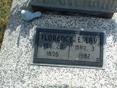 Florence E. Lay on Sysoon