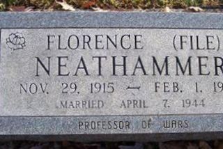 Florence File Neathammer on Sysoon