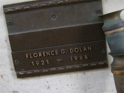 Florence G Dolan on Sysoon