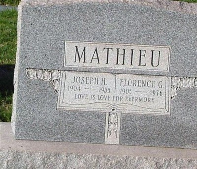 Florence G. Mathieu on Sysoon
