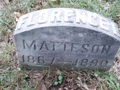 Florence I. Matteson on Sysoon