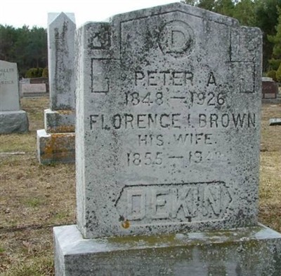 Florence Isabelle Brown Dekin on Sysoon