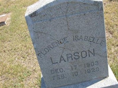 Florence Isabelle Larson on Sysoon