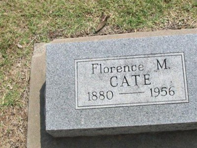 Florence M. Cate on Sysoon