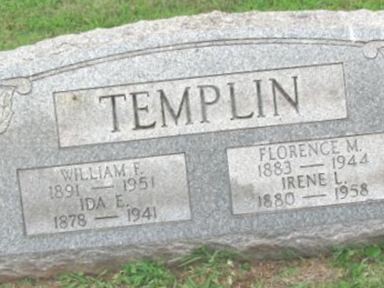 Florence M Templin on Sysoon