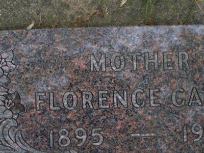 Florence May Quance Cates on Sysoon
