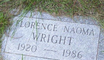 Florence Naoma Wright on Sysoon