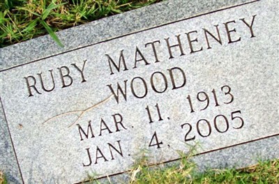 Florence Ruby Ferree Wood on Sysoon